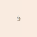 Single Noa Flat Back Stud Earring