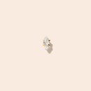 Single Sadie Flat Back Stud Earring