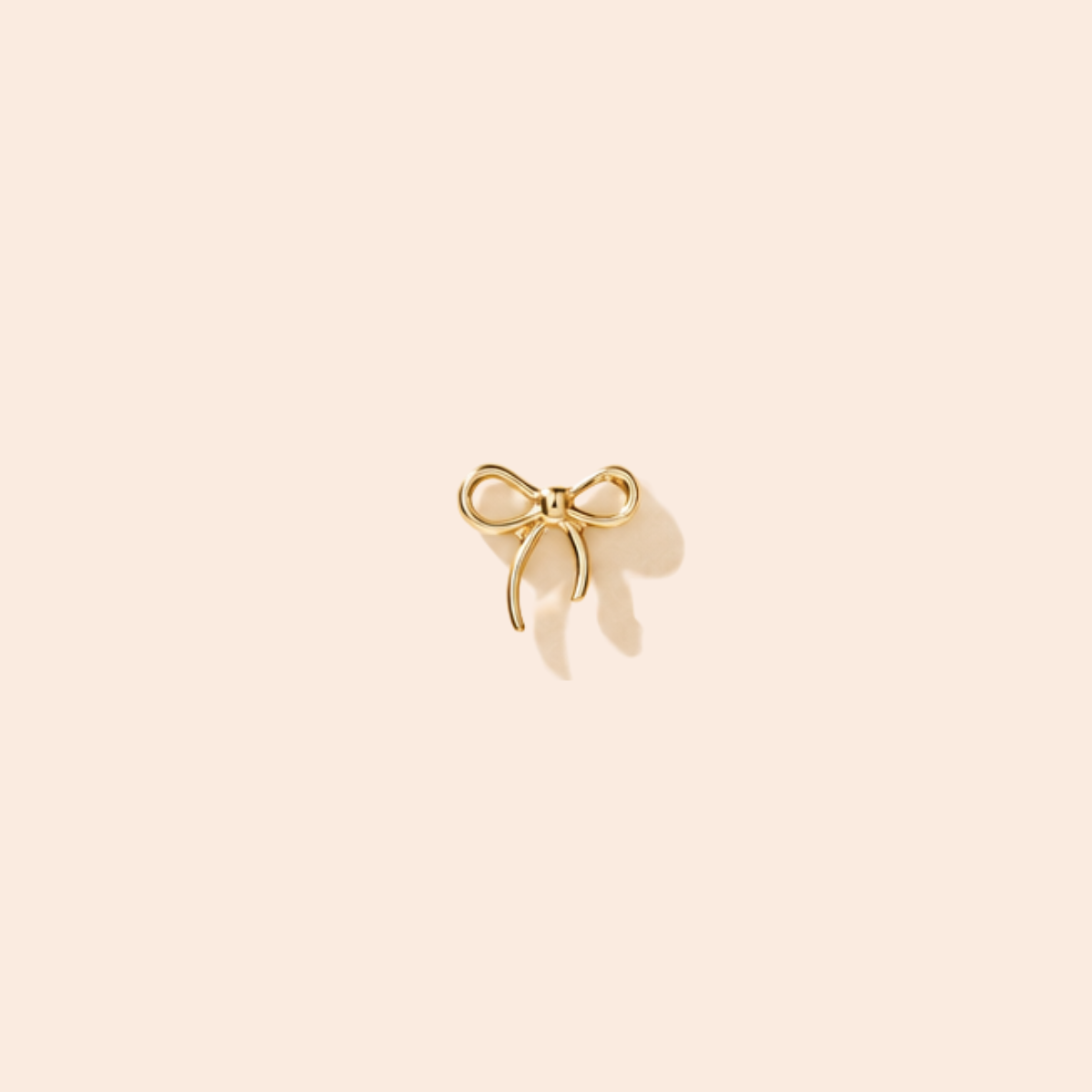 Single Maria Flat Back Earring