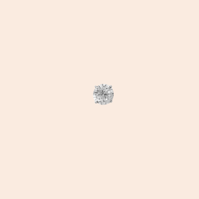 Celeste Stud Series - 2mm to 4mm - Single