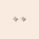 Nano Emmaline Stud Earrings Opal