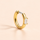 Single Fiore Hoop Earring