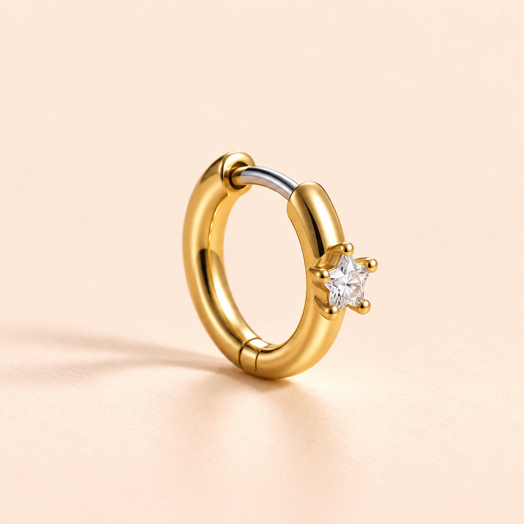 Single Everly Hoop Earring