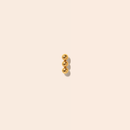 Single Arden Flat Back Stud Earring