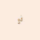 Single Talia Flat Back Stud Earring