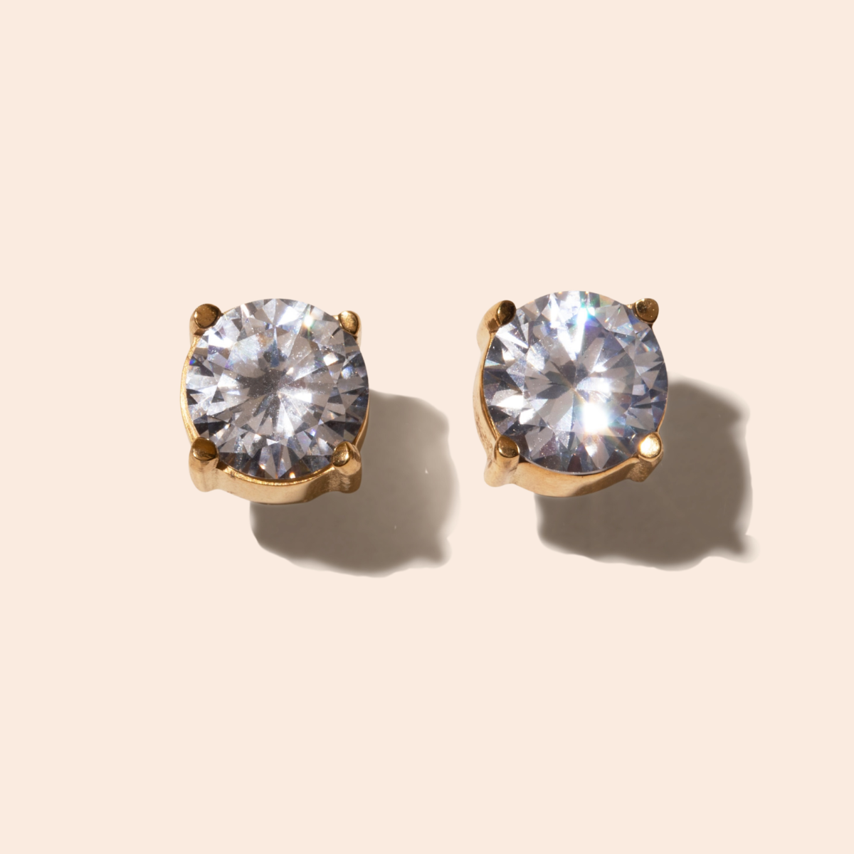 Large Celeste Stud Earrings