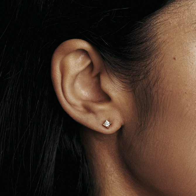 Mini Celeste Stud Earrings