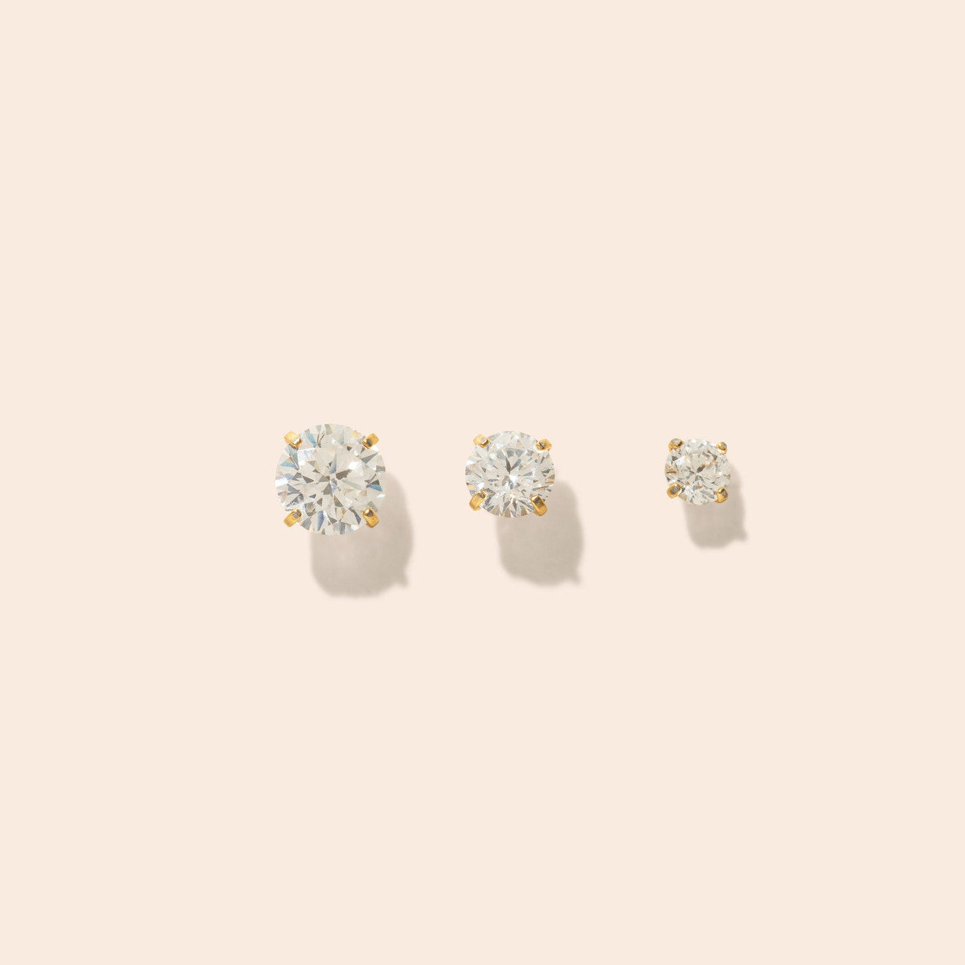 Single Martini Stud Earring