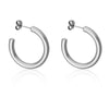 30MM THICK HOOPS | Earrings | Tini Lux