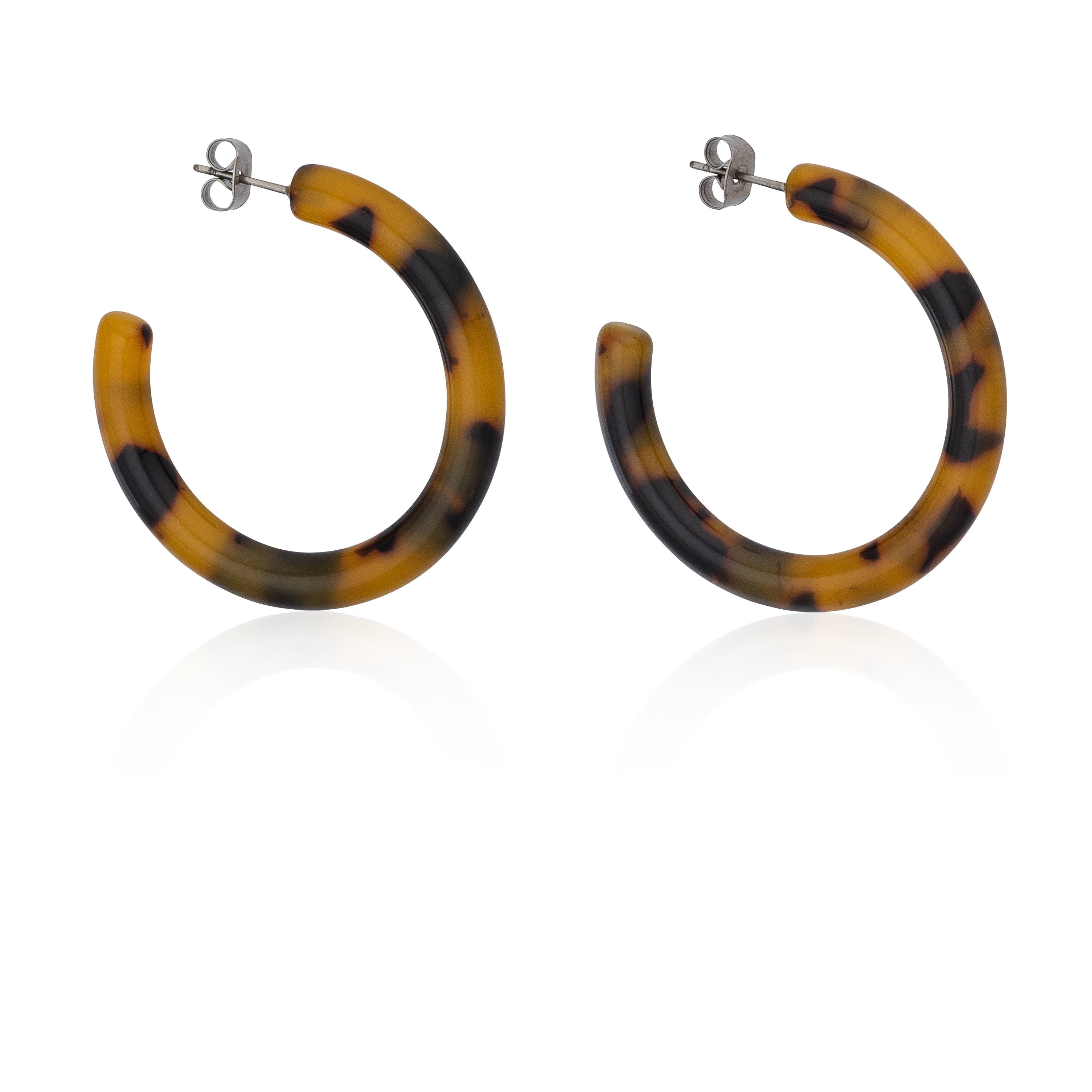 z_new_TORTOISE HOOPS | Earrings | Tini Lux