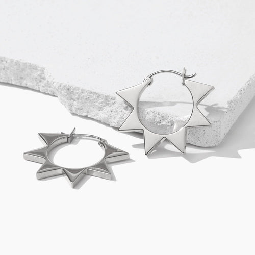 Sunburst Hoops