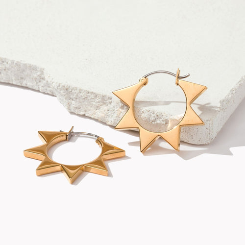 Sunburst Hoops